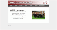 Desktop Screenshot of bsw-orchester-brake.de